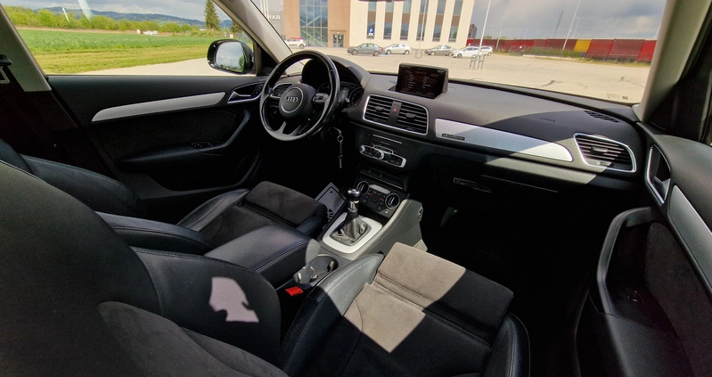 Audi Q3 cena 75900 przebieg: 187000, rok produkcji 2015 z Wronki małe 742
